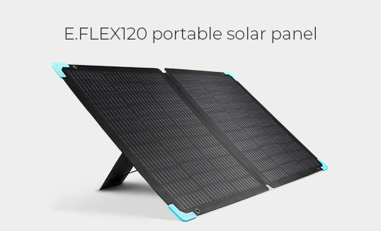 E.FLEX120 portable solar panel